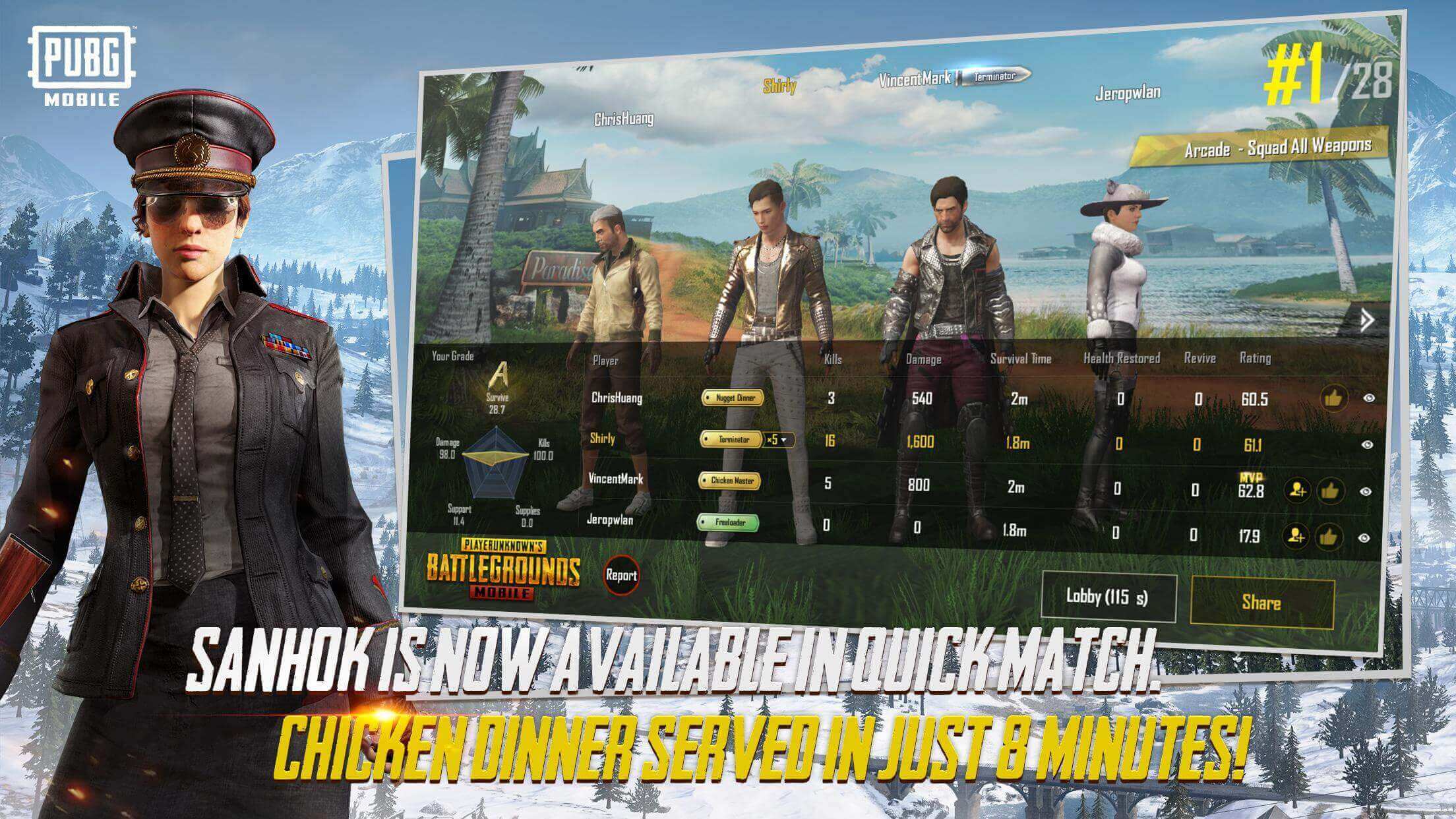 PUBG MOBILE screenshot