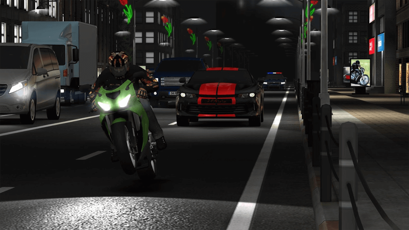 racing fever: moto gameplay third