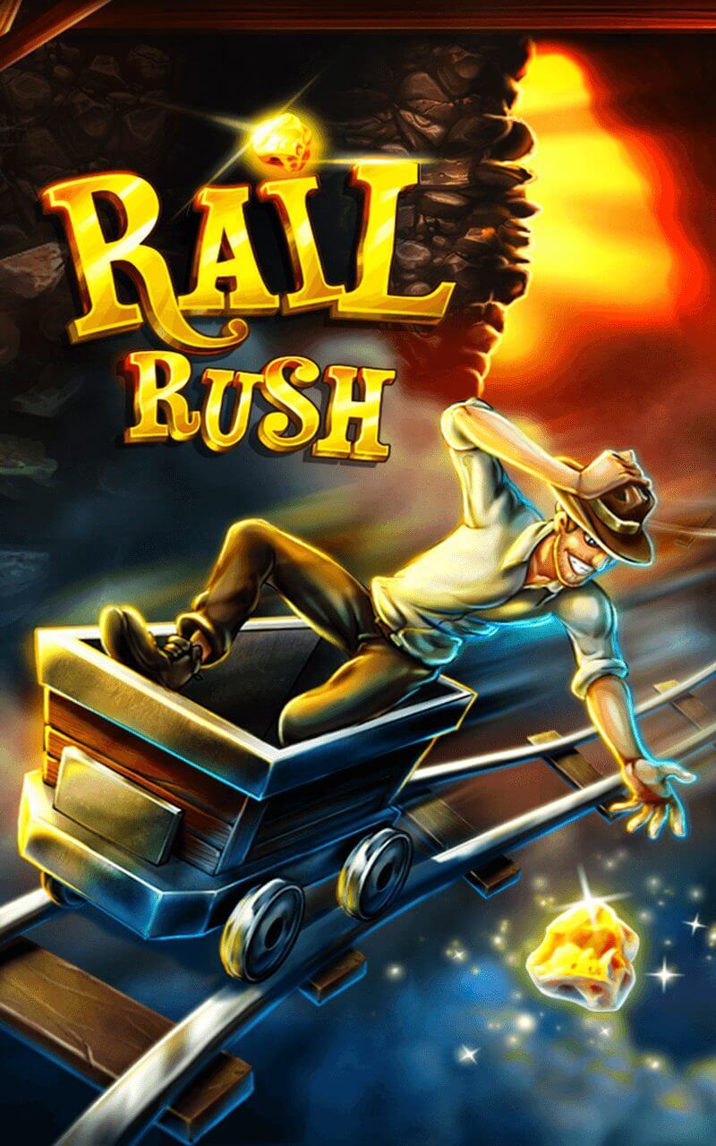 rail rush gameplay first