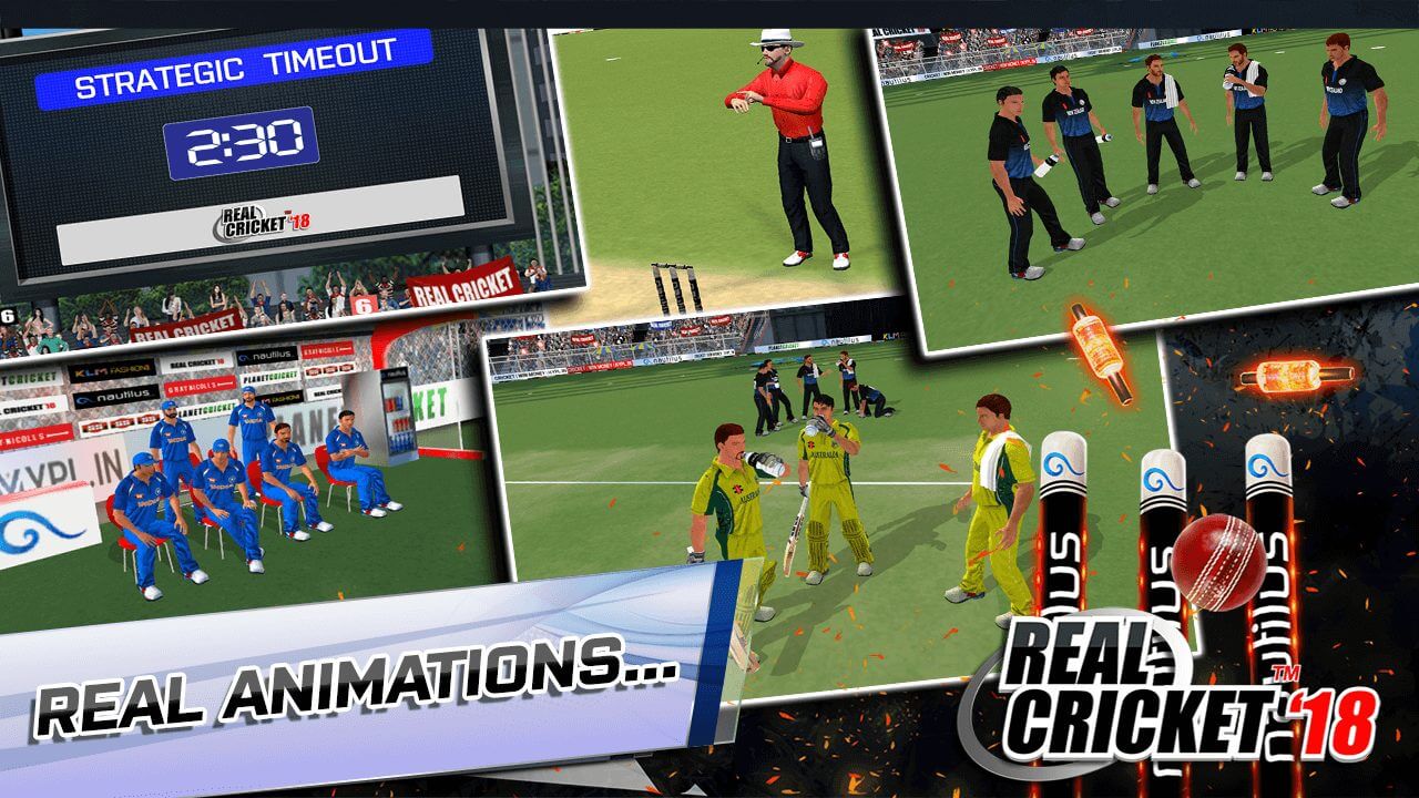 real cricket 18 gameplay second