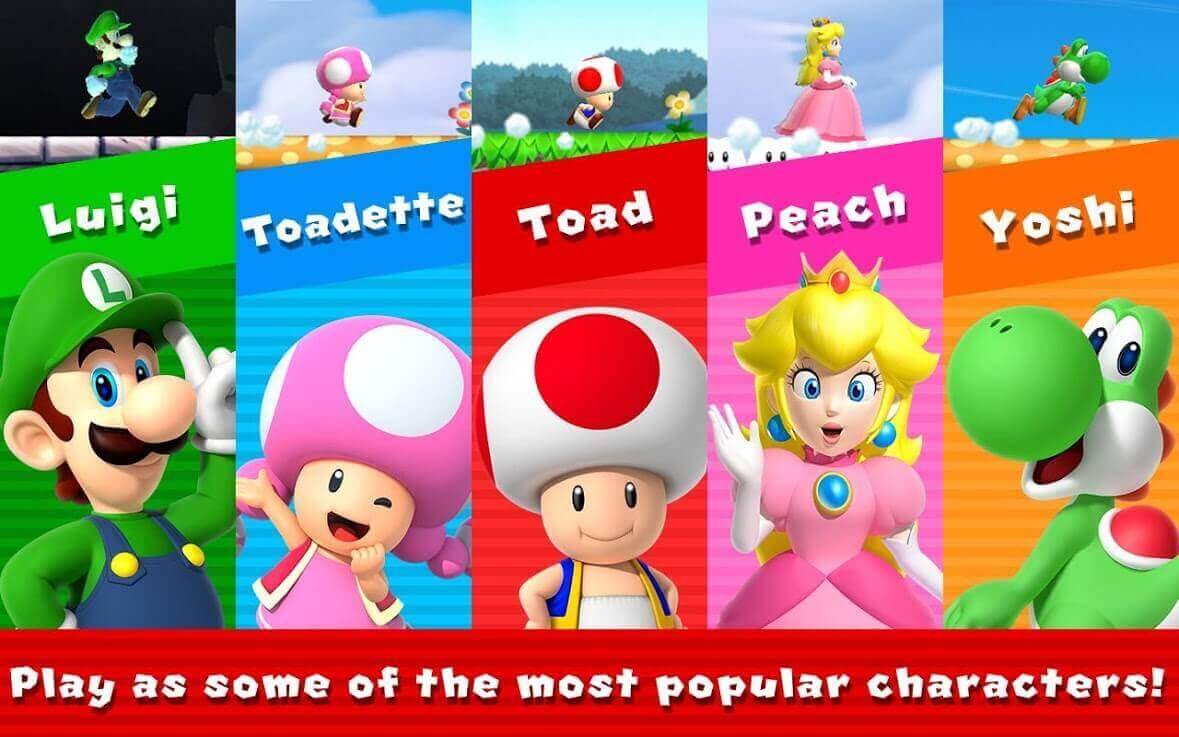 Super Mario Run screenshot