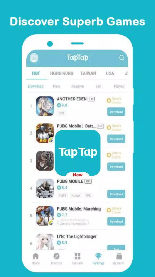 TapTap screenshot