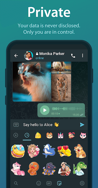 Telegram screenshot
