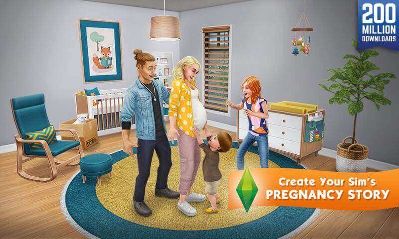 create your sim's pregnancy story