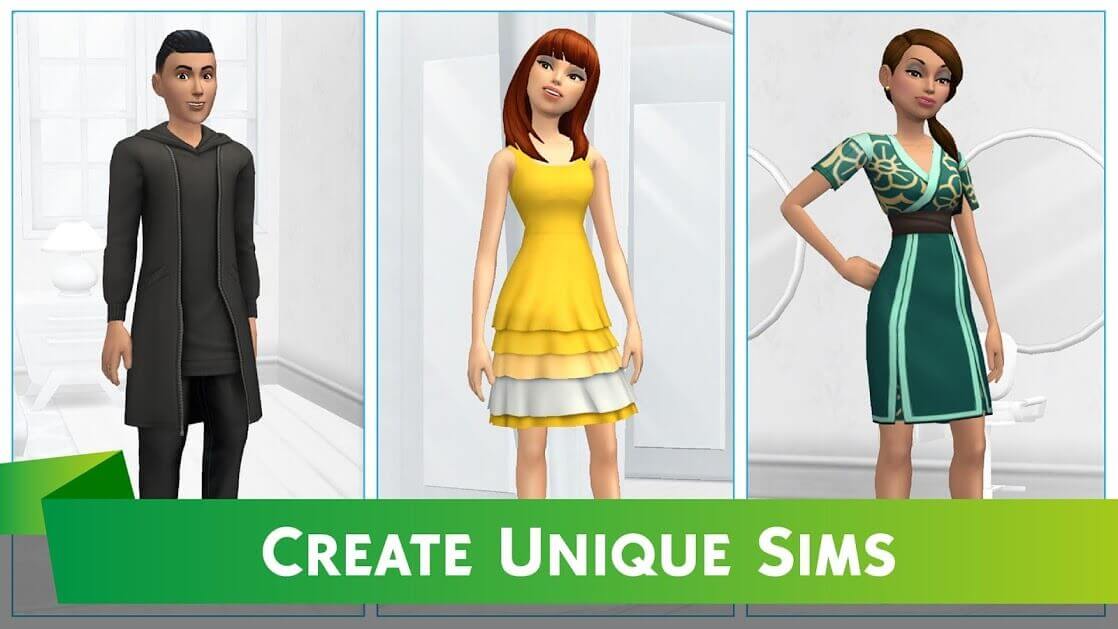 the sims mobile gameplay second