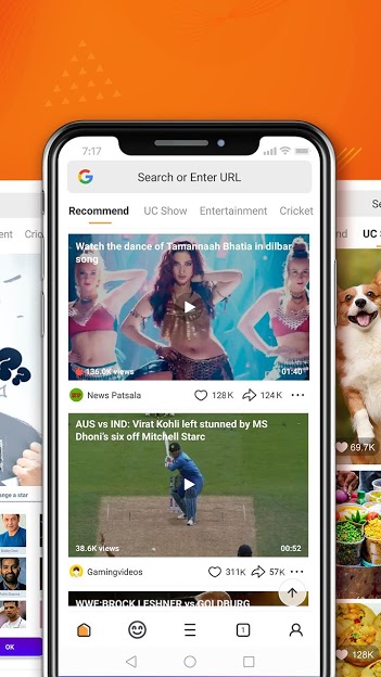 UC Browser Mini screenshot