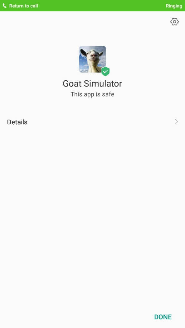 Goat Simulator Apk installed