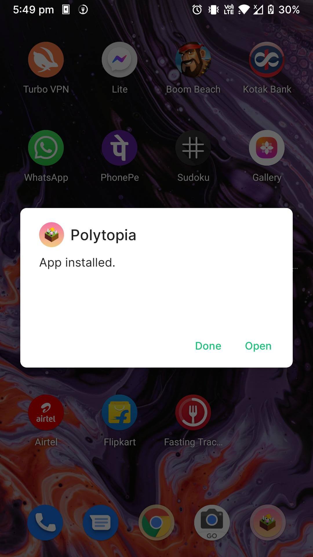 polytopia mod apk installed