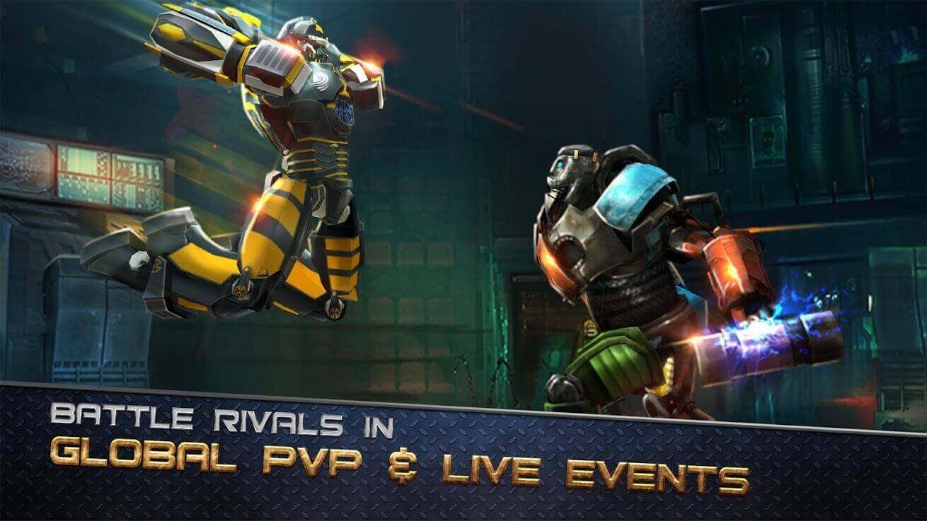 battle rivals in global PVP and live events