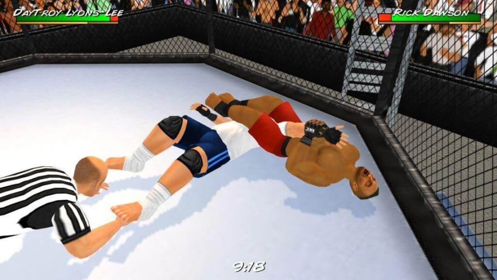 wrestling revolution 3d gameplay second