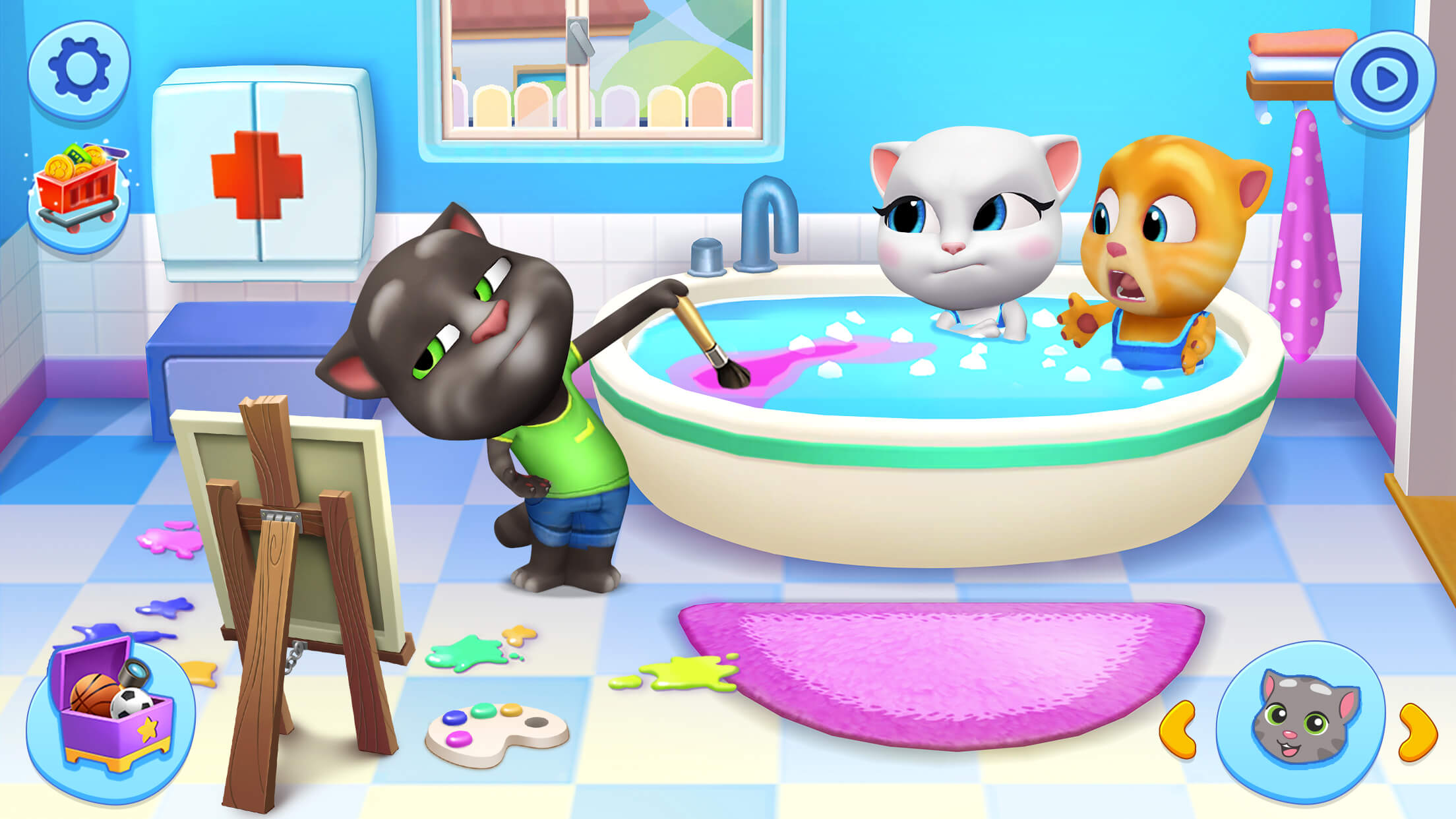 My Talking Tom Friends screenshot