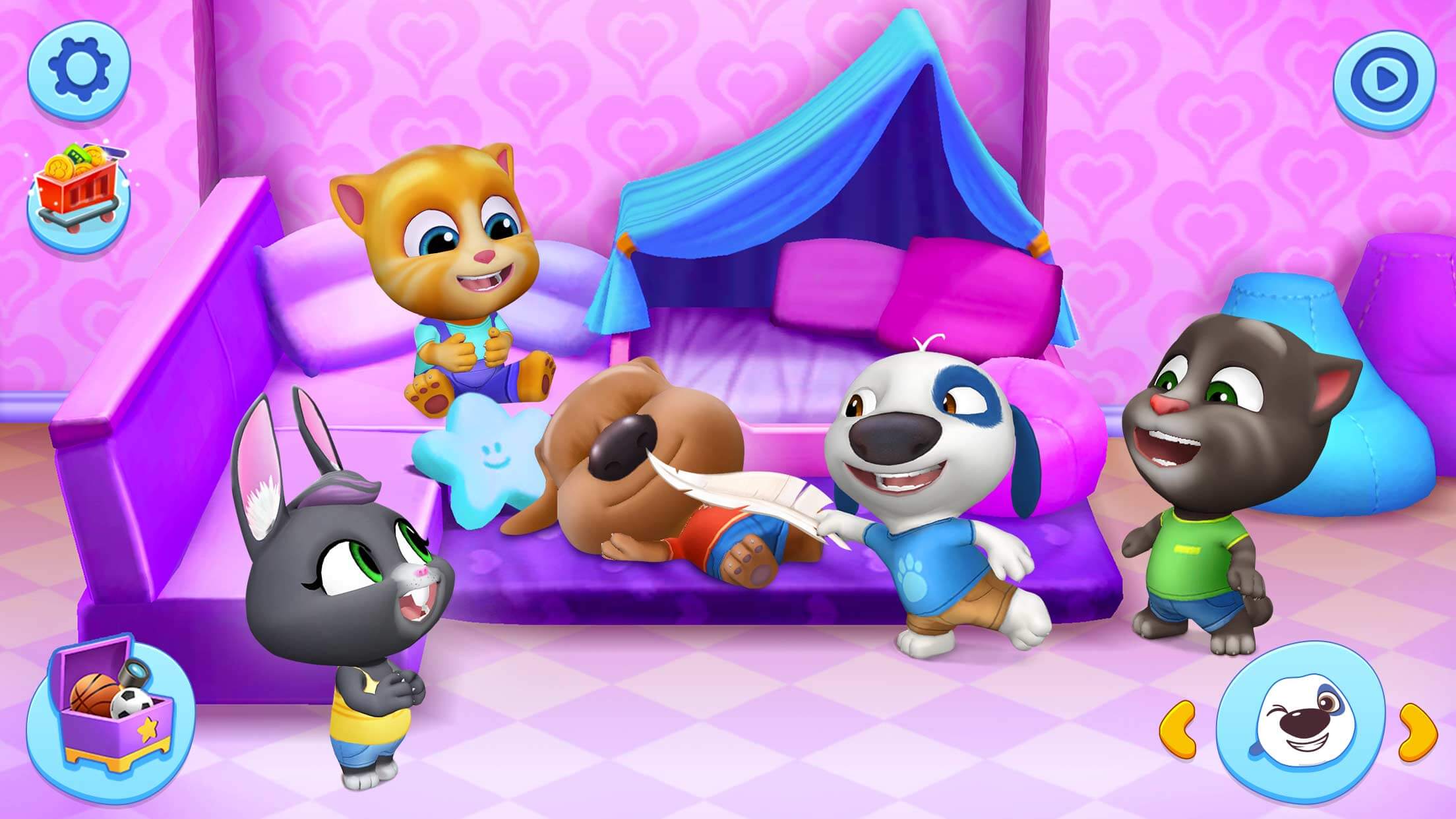My Talking Tom Friends screenshot