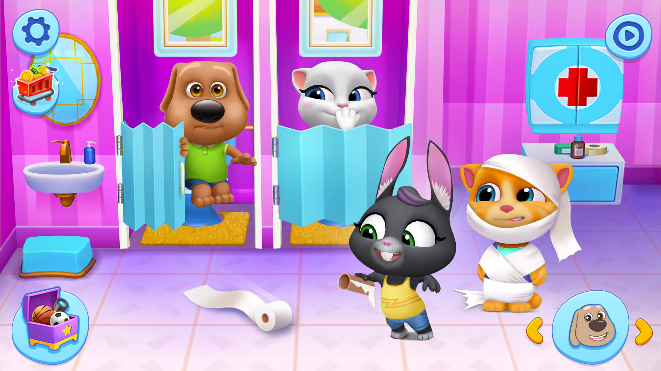 My Talking Tom Friends screenshot