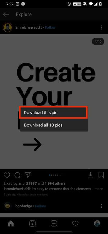Insta Pro screenshot