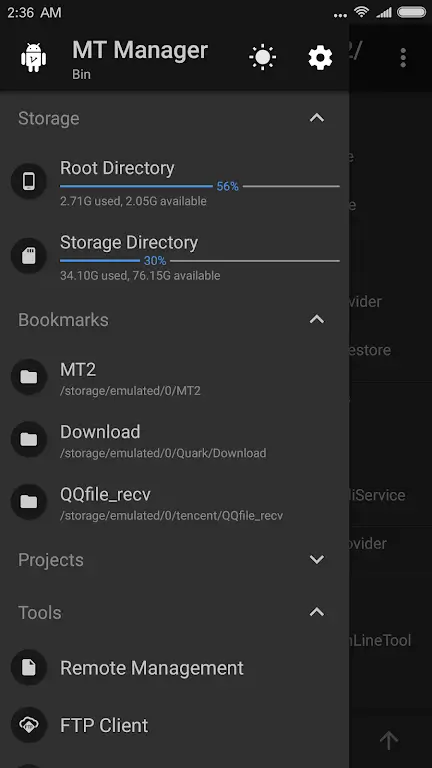 MT Manager screenshot