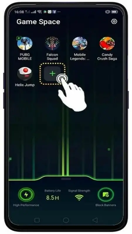 Oppo Game Space screenshot