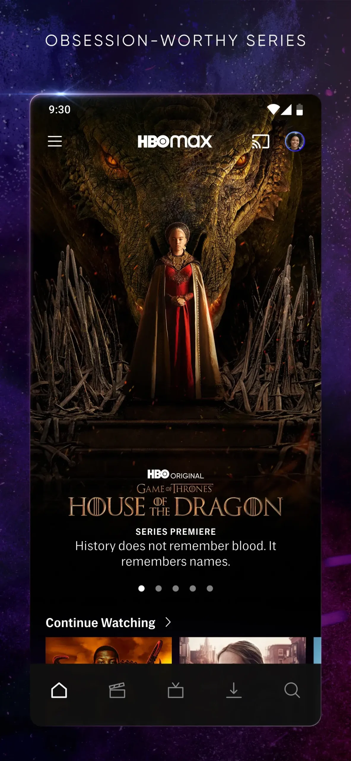 HBO Max screenshot