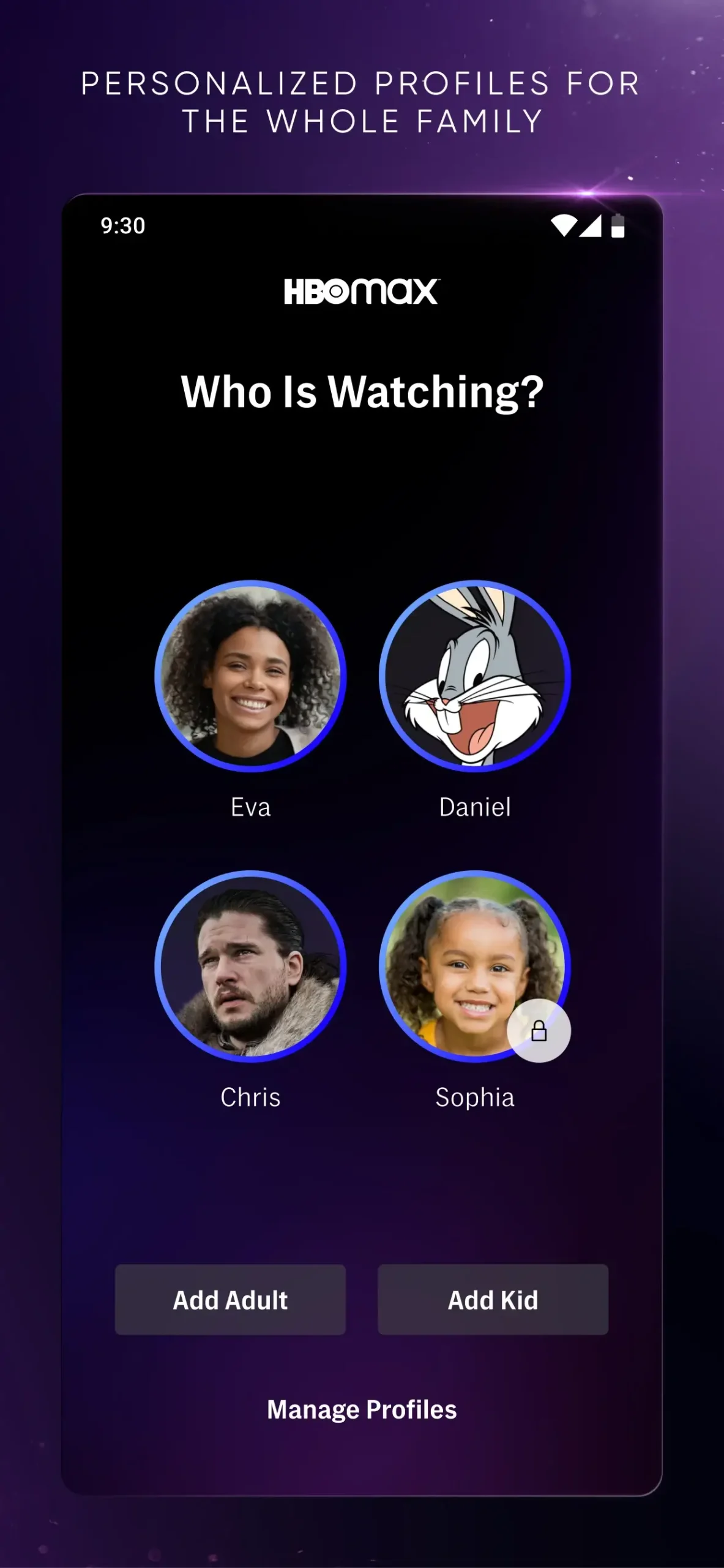 HBO Max screenshot