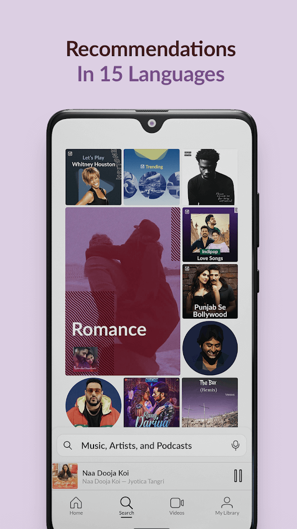 JioSaavn screenshot