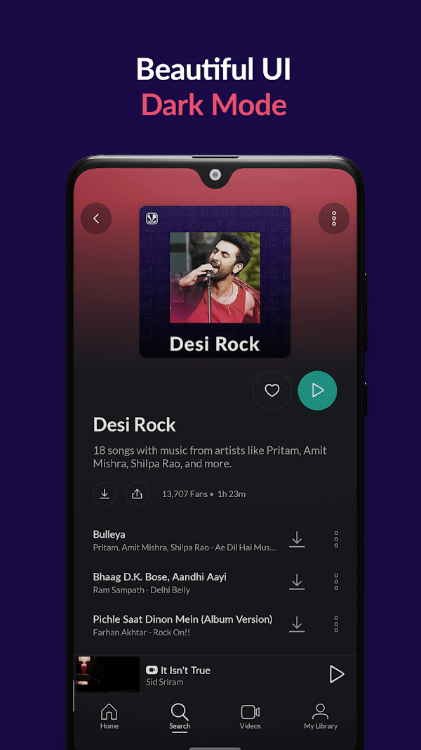 JioSaavn screenshot