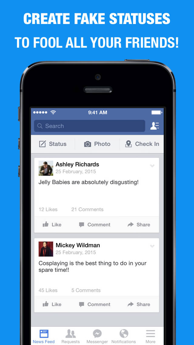 Social Dummy screenshot