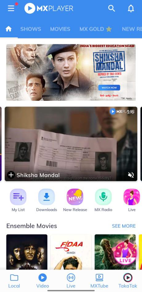 mx player screenshot 1