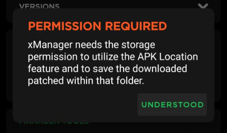 permission
