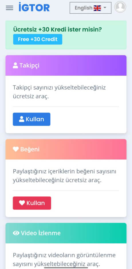 IGTOR screenshot
