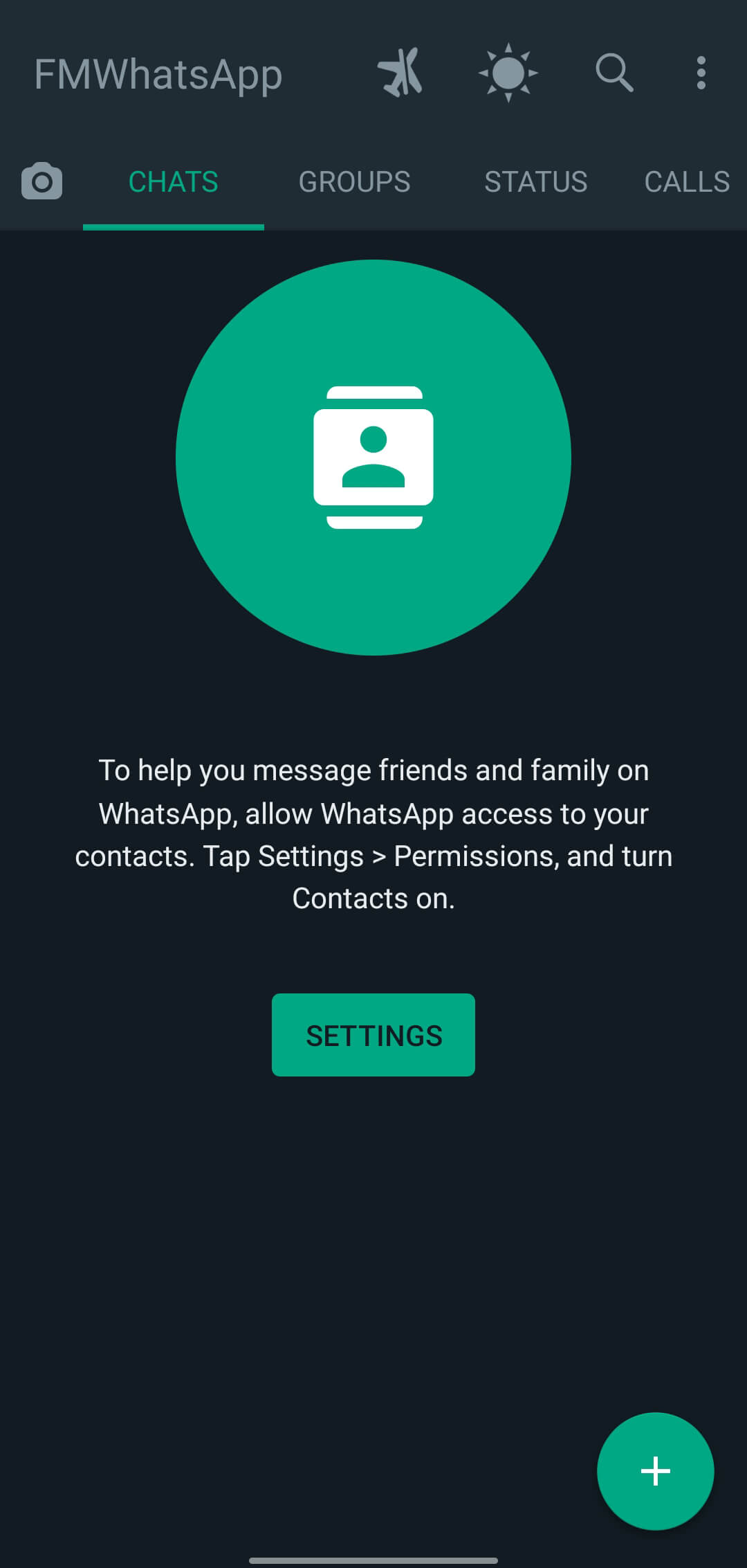 FMWhatsApp screenshot