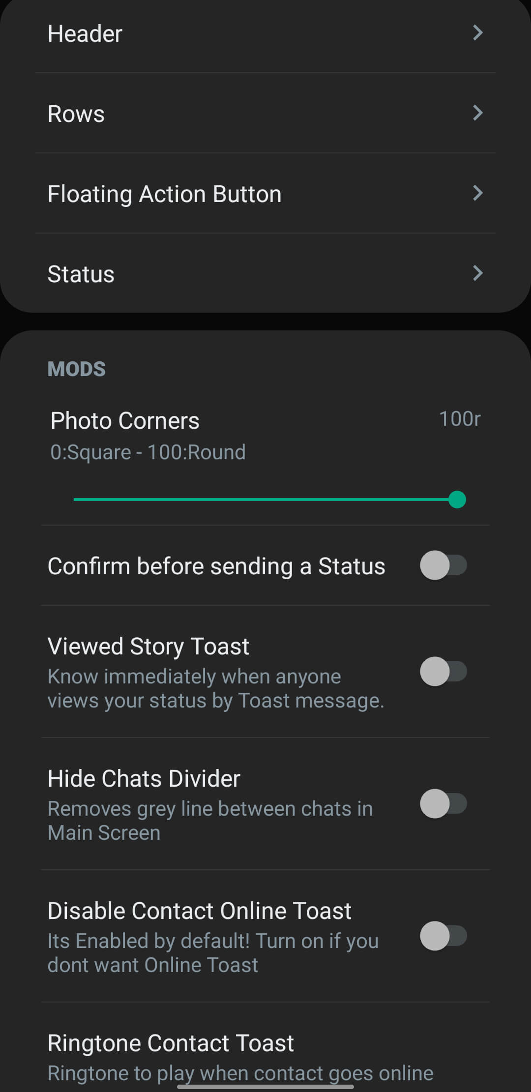 Fouad WhatsApp screenshot