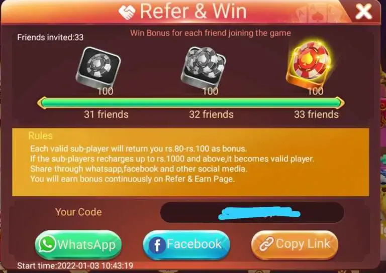 Rummy Golds screenshot