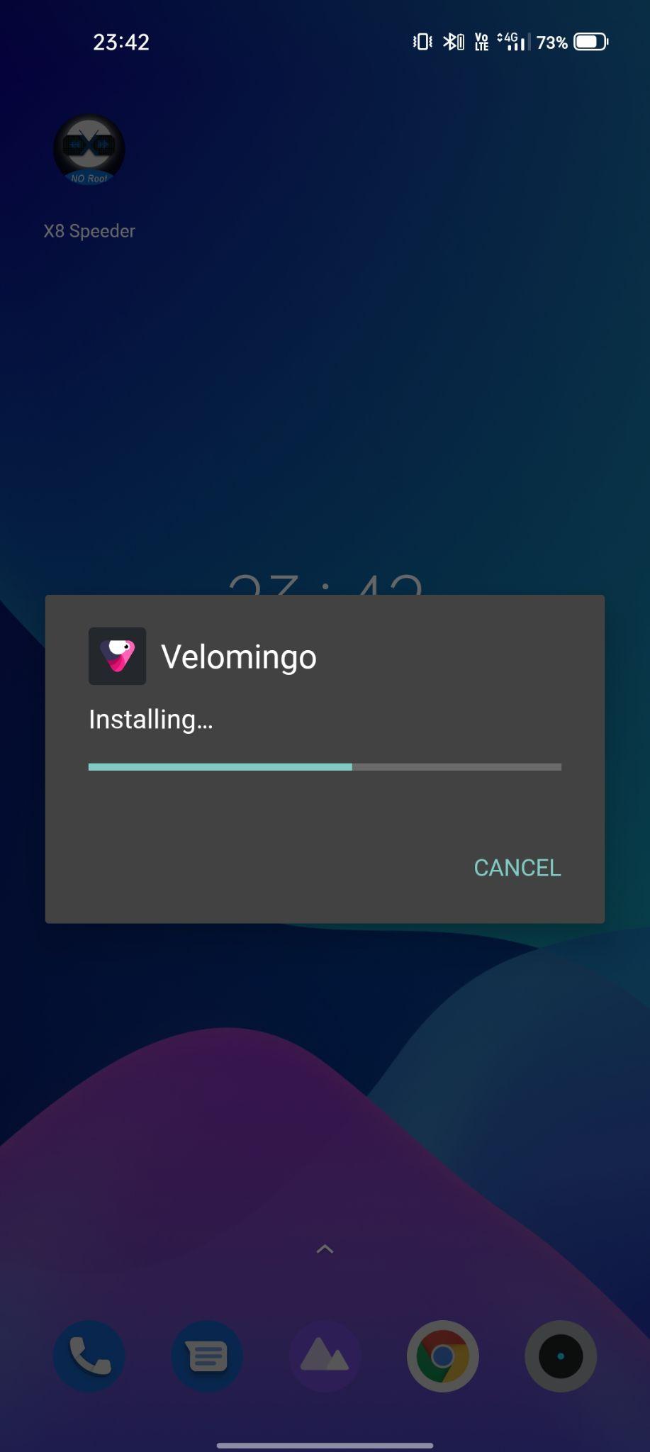 velomingo apk installing
