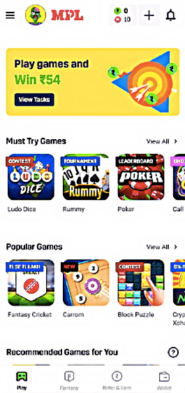 Mobile Premier League (MPL) screenshot