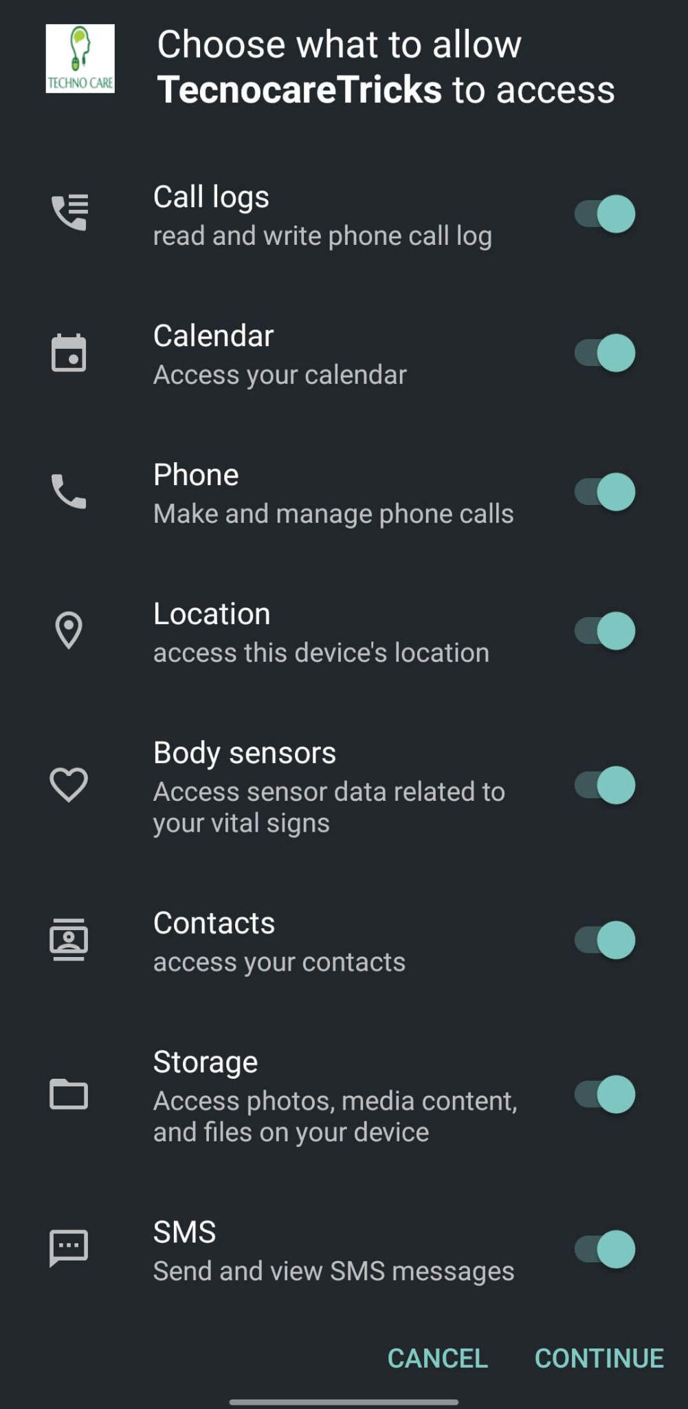 permissions