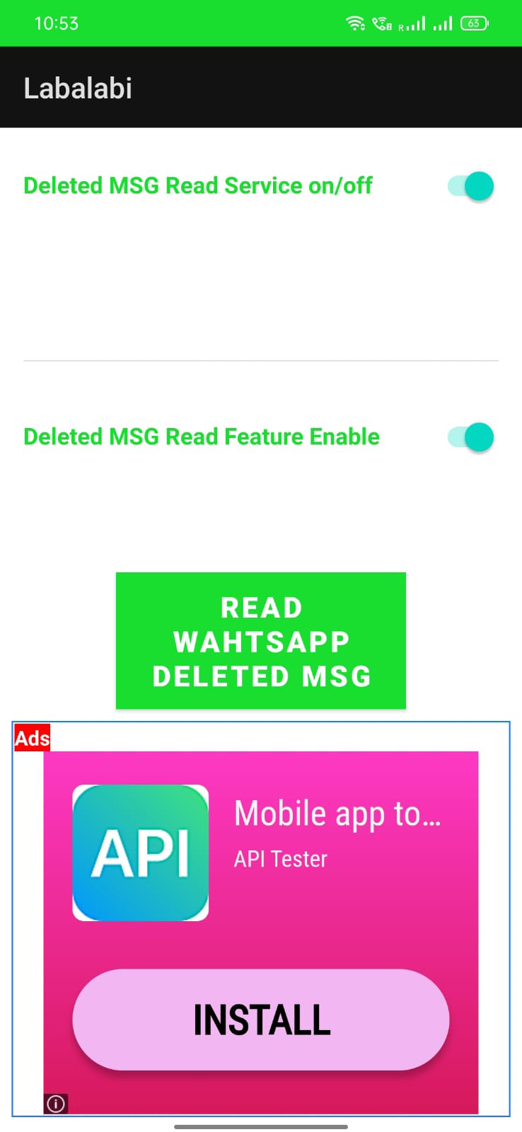 Labalabi for WhatsApp screenshot
