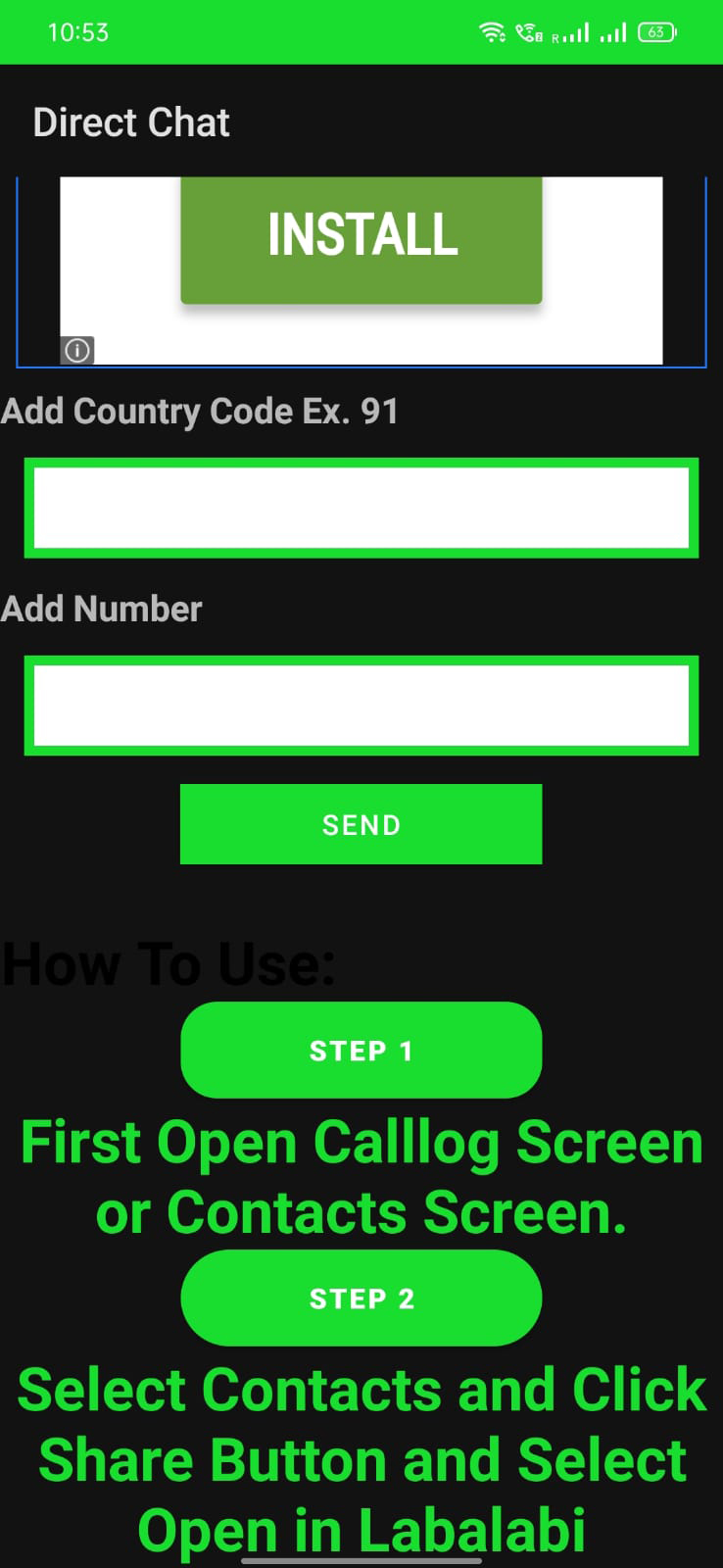 Labalabi for WhatsApp screenshot