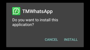 click on Install