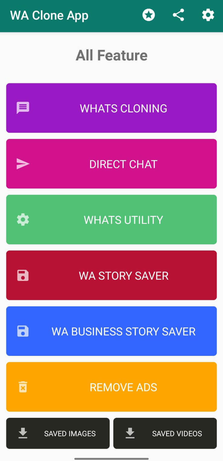 WA Clone screenshot