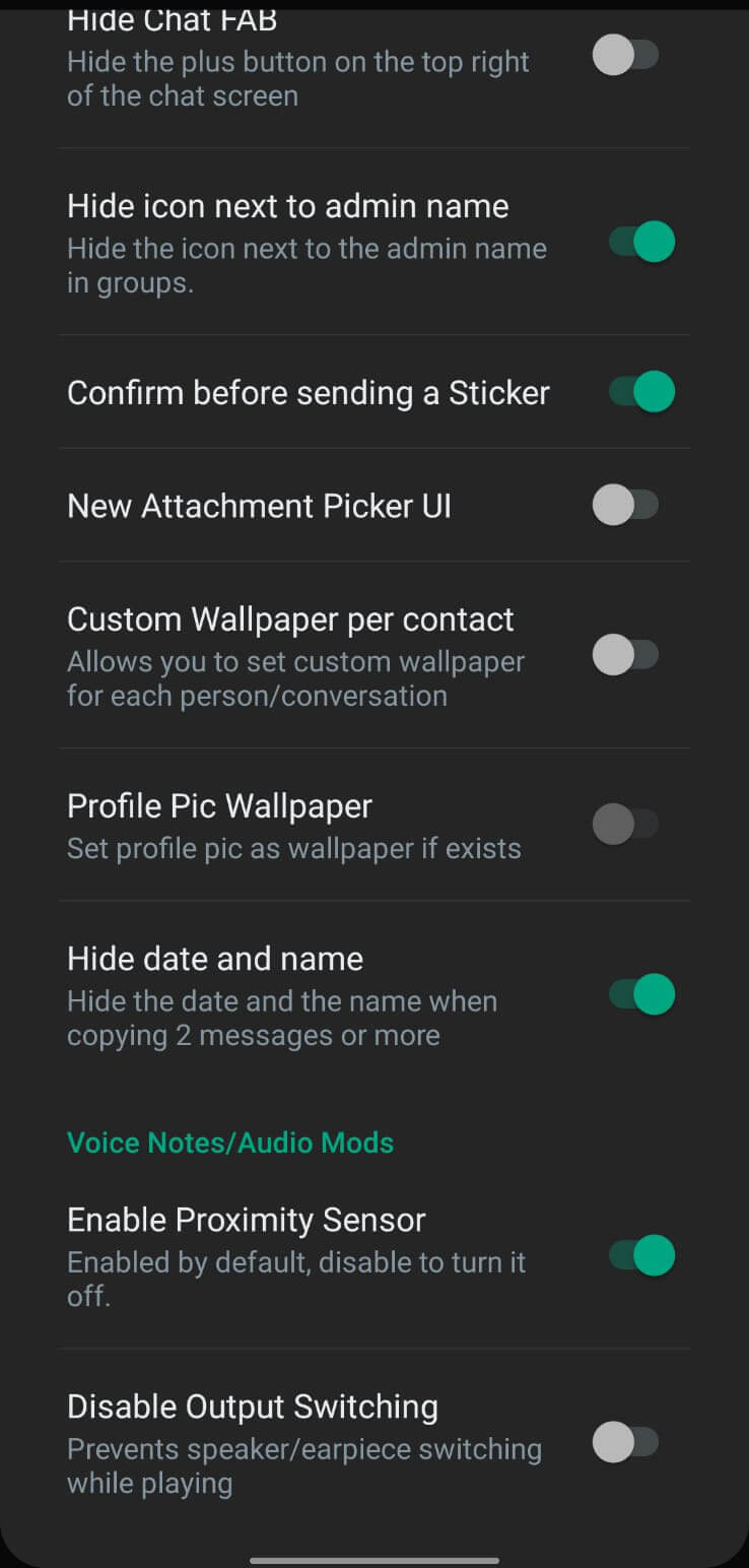 WhatsApp Gold screenshot