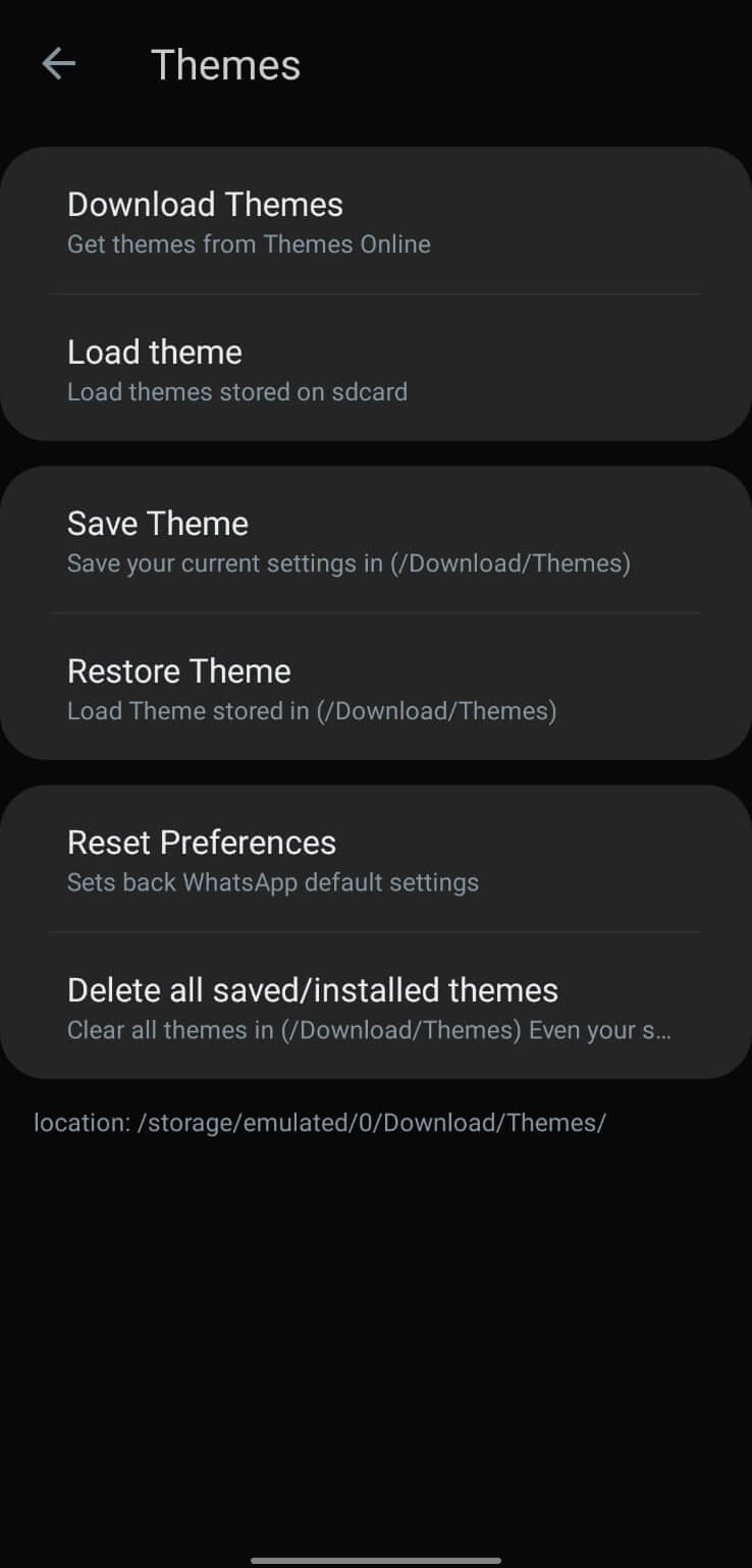 WhatsApp Plus screenshot