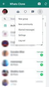 WA Clone app working