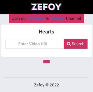 enter video URL