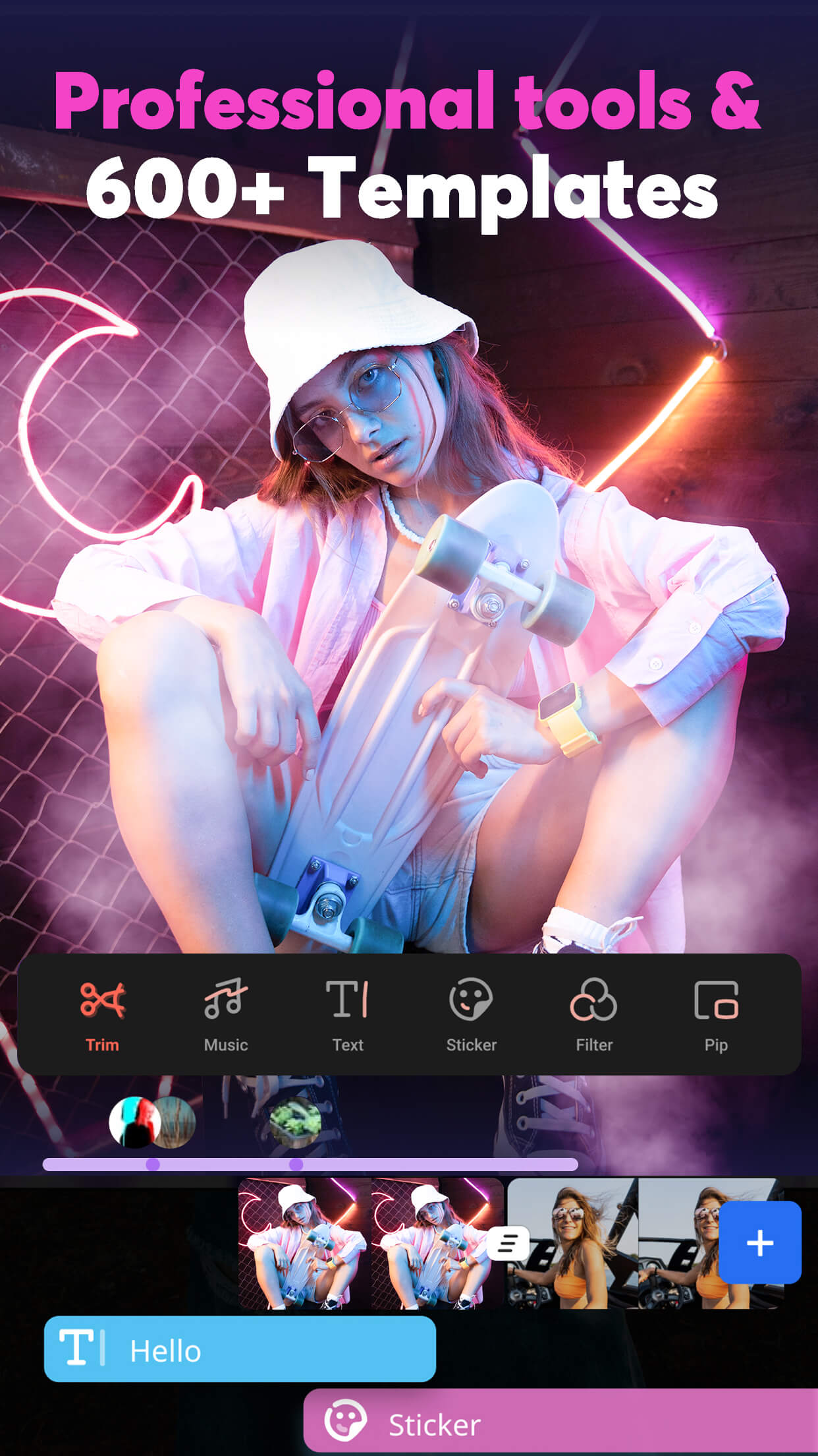 FilmoraGo screenshot
