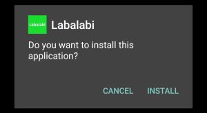 Click on Install