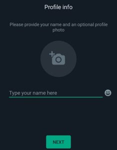 Enter your name
