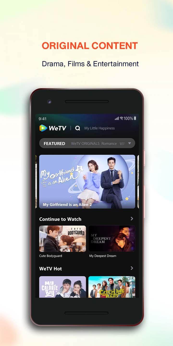 WeTV screenshot