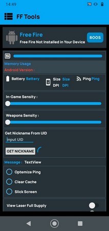 FF Tools screenshot
