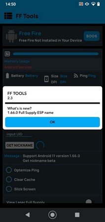 FF Tools screenshot