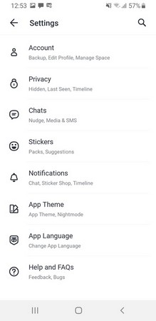 Hike Messenger screenshot