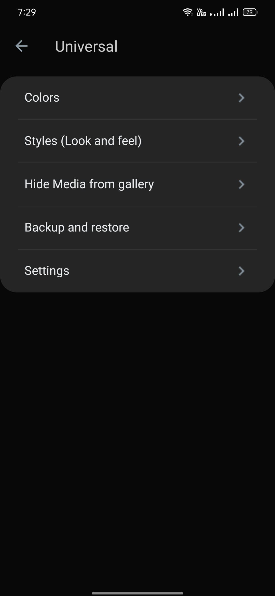 AG WhatsApp screenshot